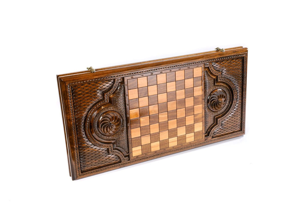 Backgammon Board - Mount Ararat Armenian Design - Unumperfectus