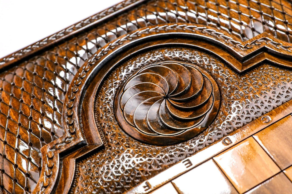 Backgammon Board - Mount Ararat Armenian Design - Unumperfectus