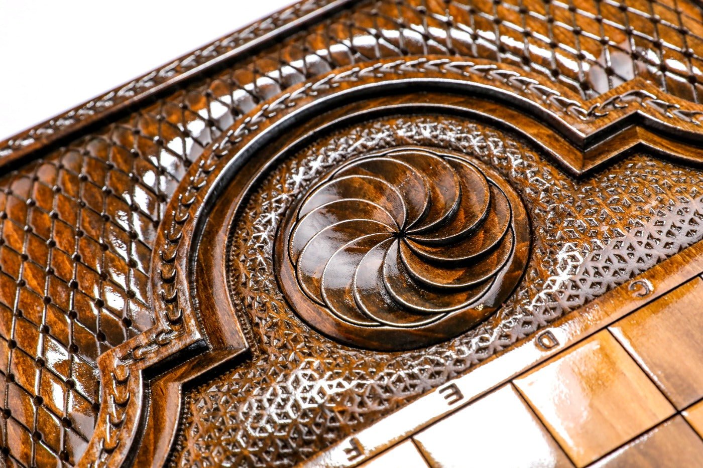 Backgammon Board - Mount Ararat Armenian Design - Unumperfectus