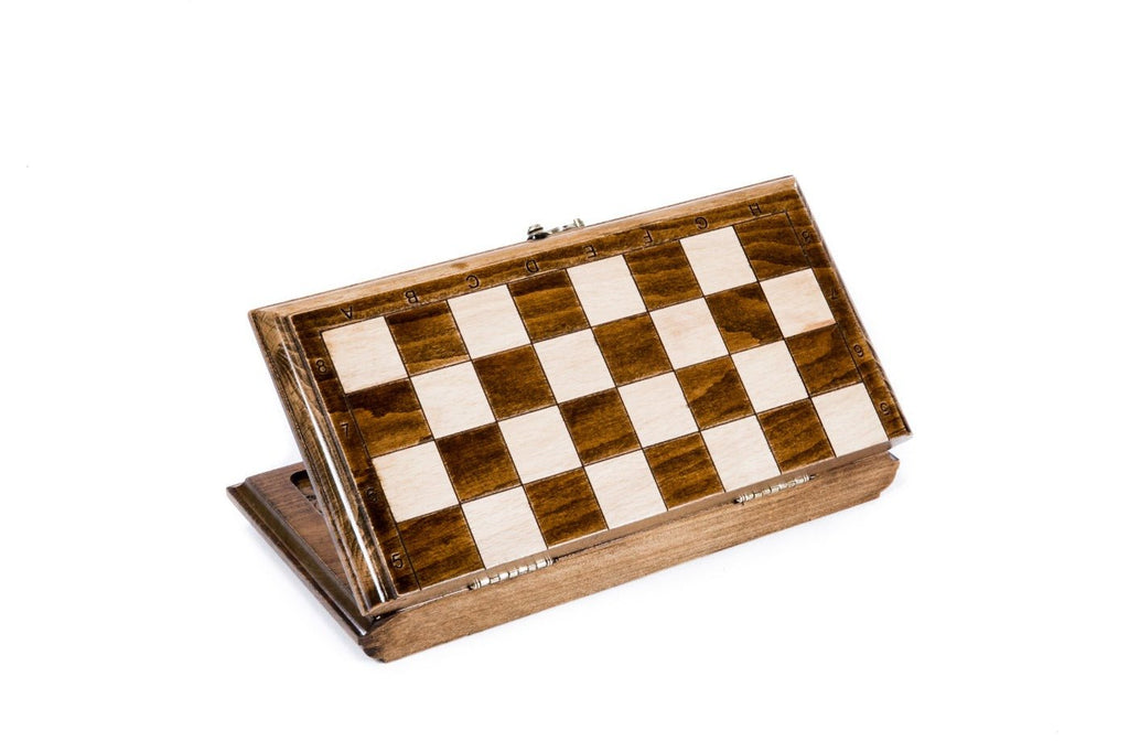 Wooden Classical Chess & Backgammon Set 30 cm | 11.8" - Unumperfectus