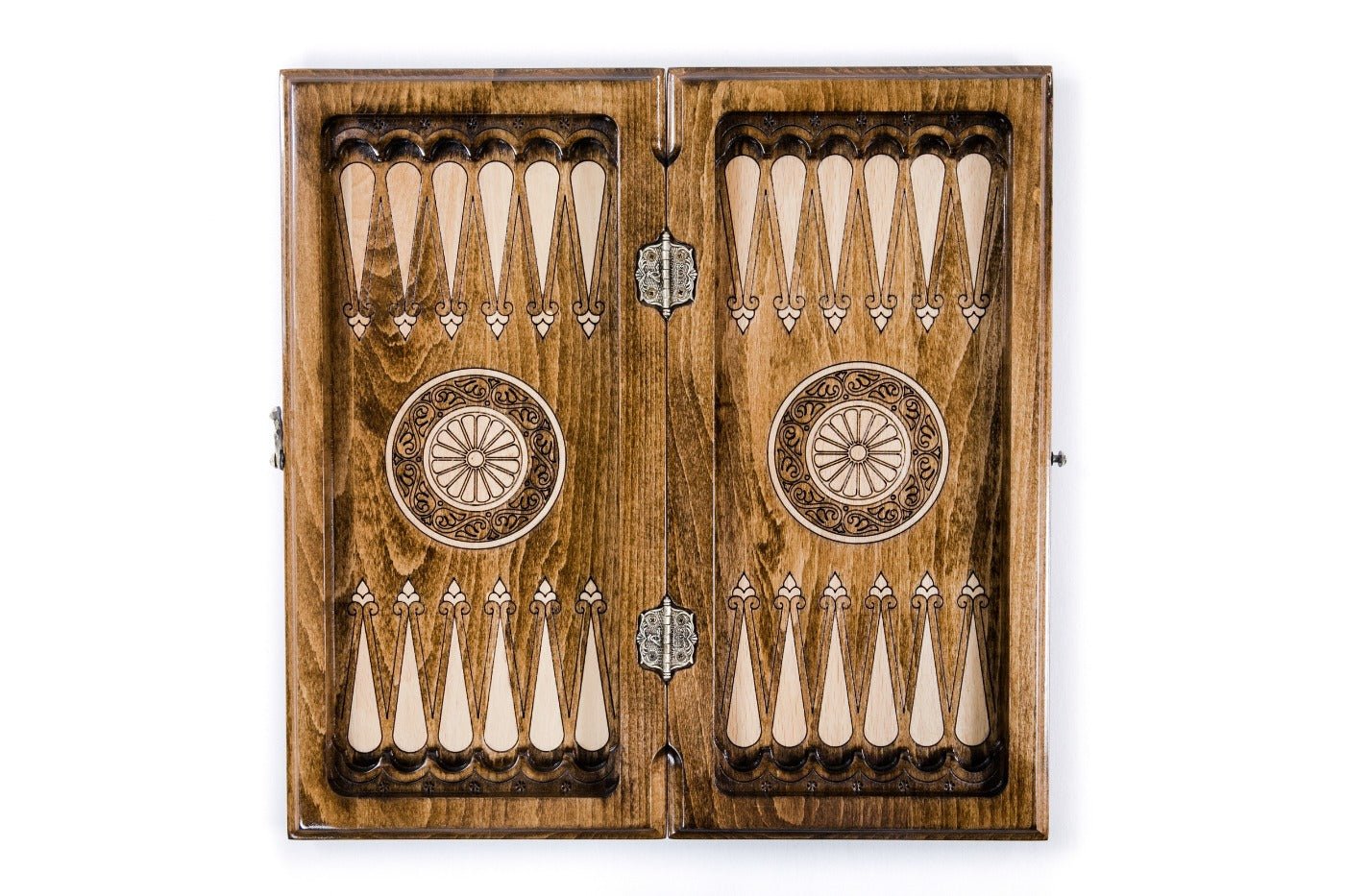 Wooden Classical Chess & Backgammon Set 30 cm | 11.8" - Unumperfectus