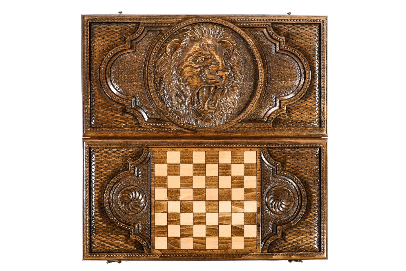 Backgammon Board - Majestic Lion - Unumperfectus