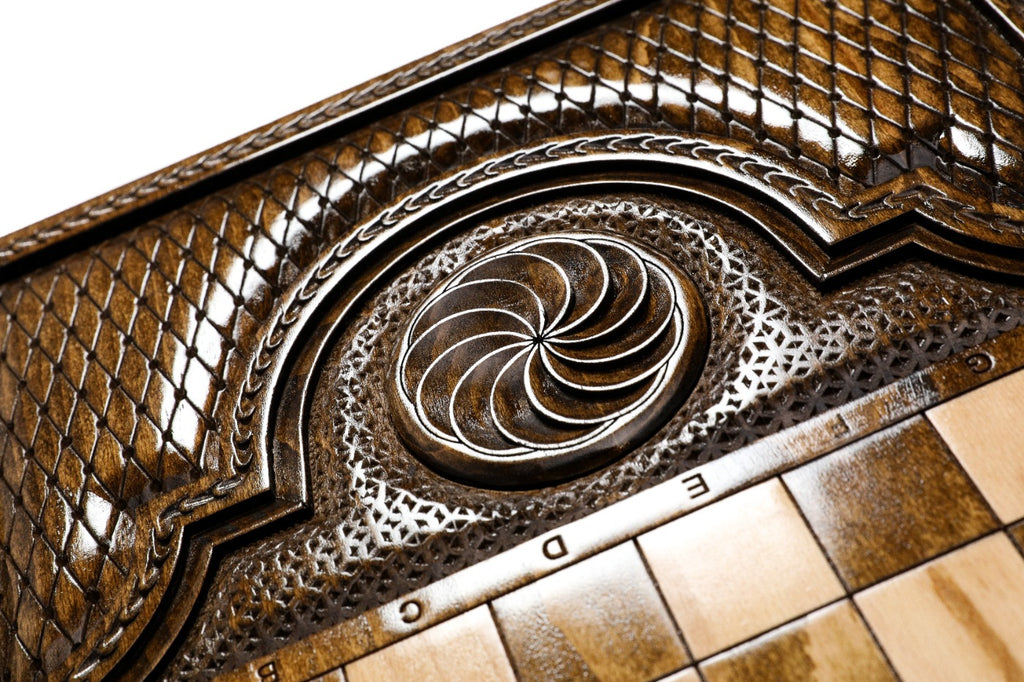 Backgammon Board - Majestic Lion - Unumperfectus