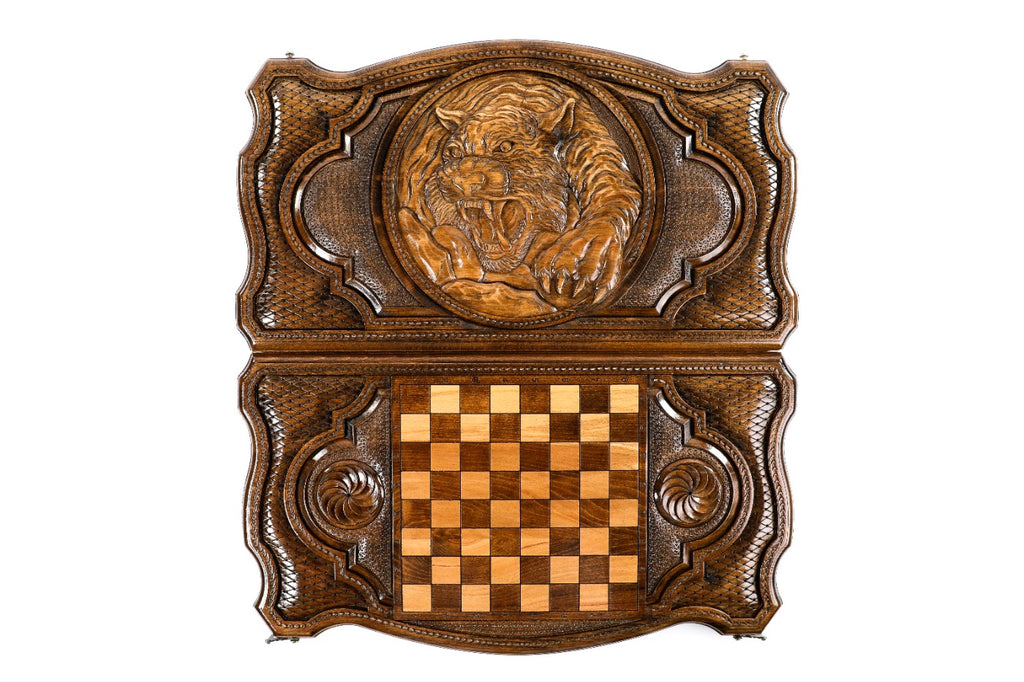 Backgammon Board - Majestic Tiger - Unumperfectus