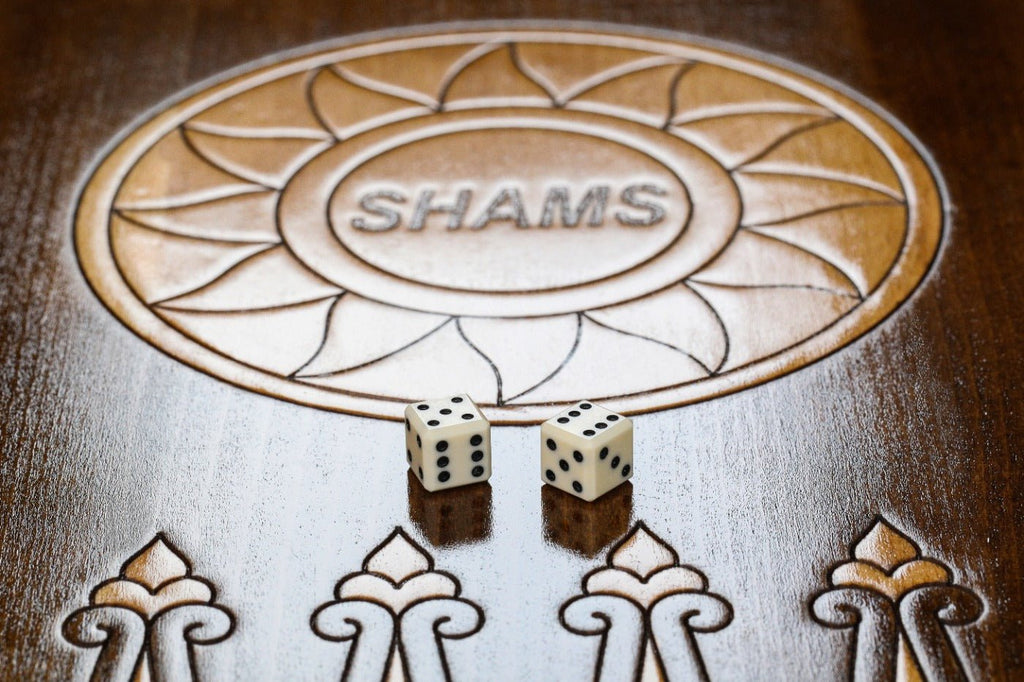 Backgammon Board - Lalesh Temple Wooden Design - Unumperfectus