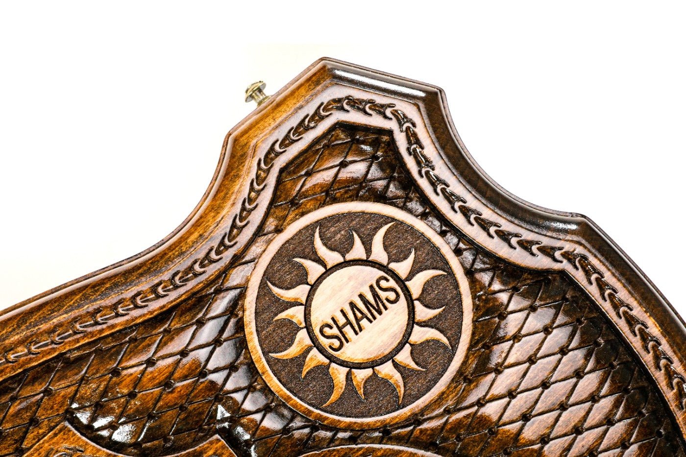 Backgammon Board - Lalesh Temple Wooden Design - Unumperfectus