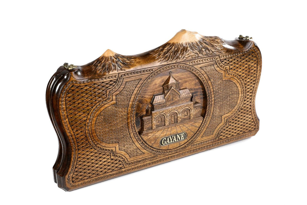 Backgammon Board - Church of St. Gayane & Mount Ararat - Unumperfectus
