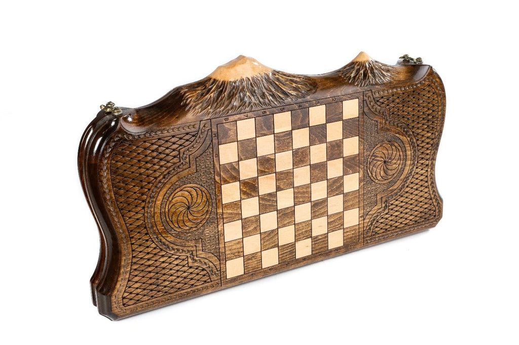 Backgammon Board - Church of St. Gayane & Mount Ararat - Unumperfectus