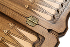 St. Hripsime Ornamental Motif Mount Ararat backgammon board - carrying case and accessories