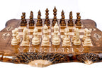 Armenia Engraved Chess Set – Wooden Chess Board