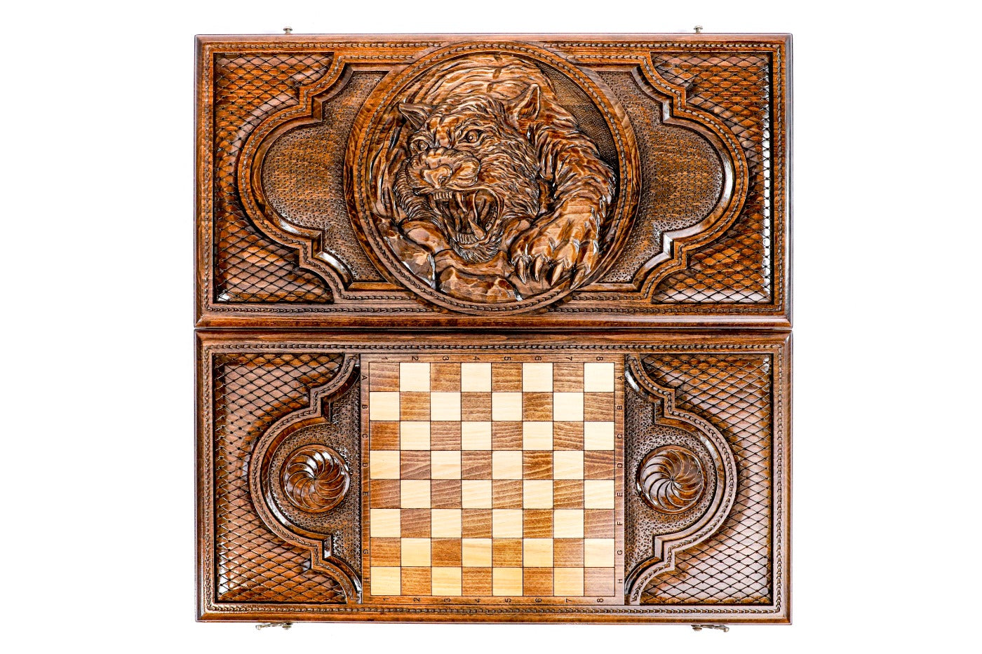 Backgammon Board - Majestic Tiger - Unumperfectus