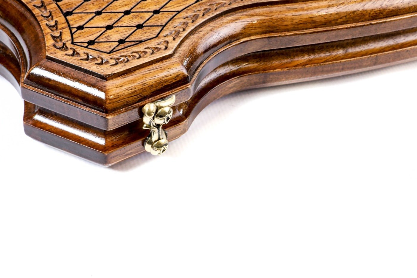 Backgammon Board - Pomegranate Tree Epoxy - Unumperfectus