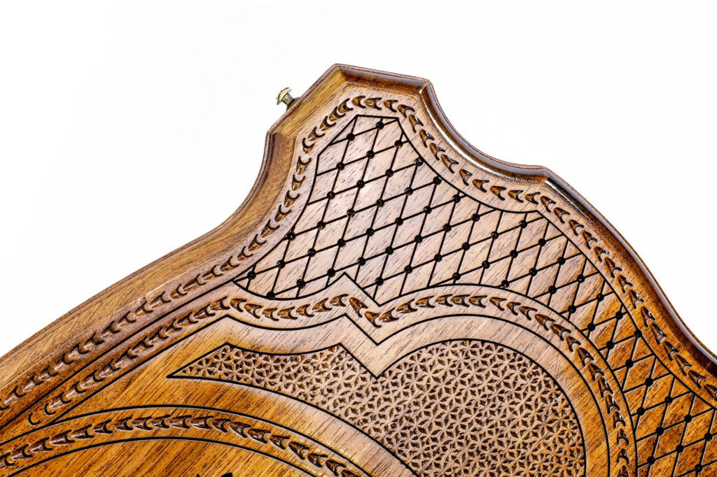 Backgammon Board - Pomegranate Tree Epoxy - Unumperfectus