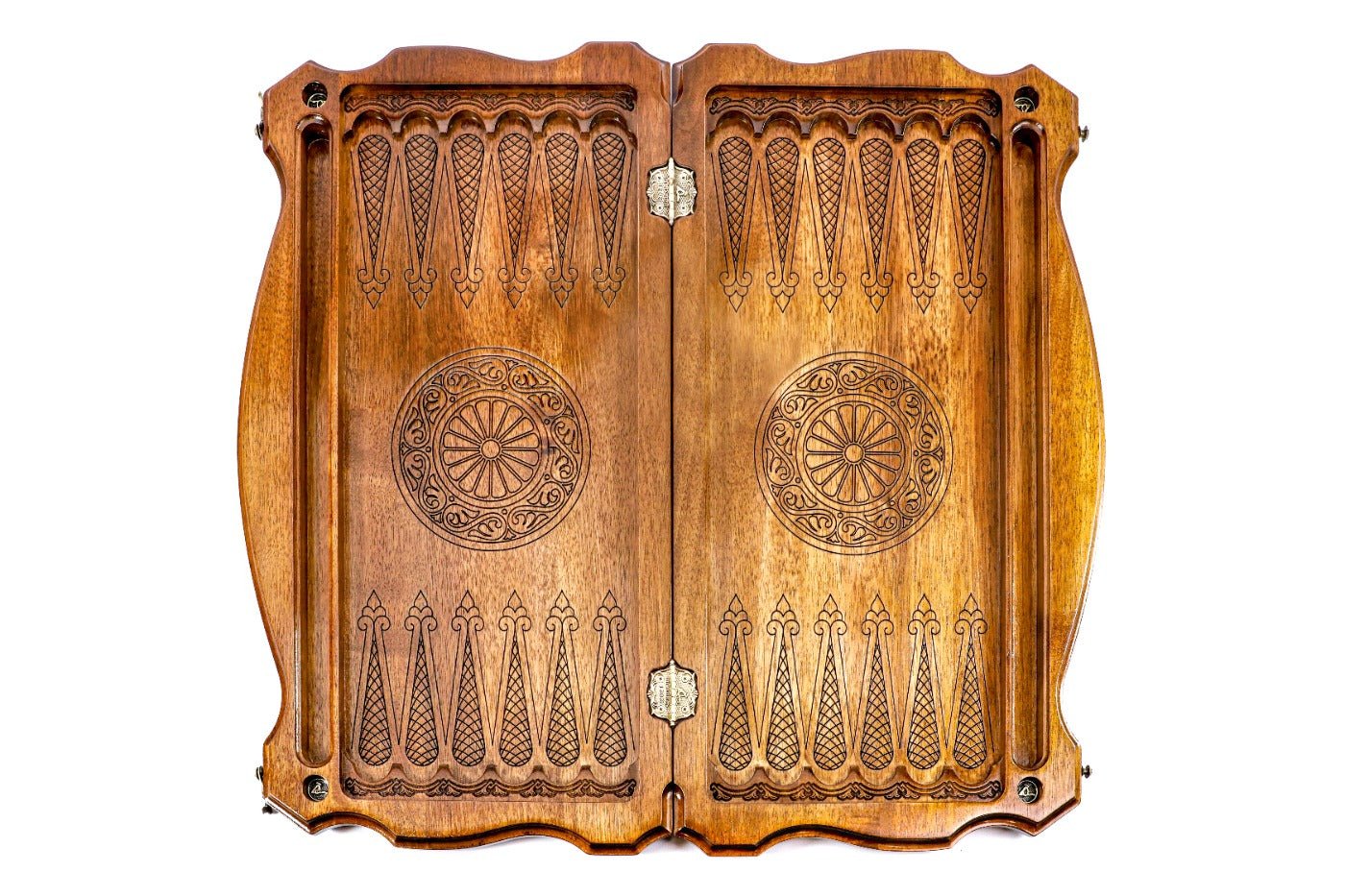Backgammon Board - Pomegranate Tree Epoxy - Unumperfectus