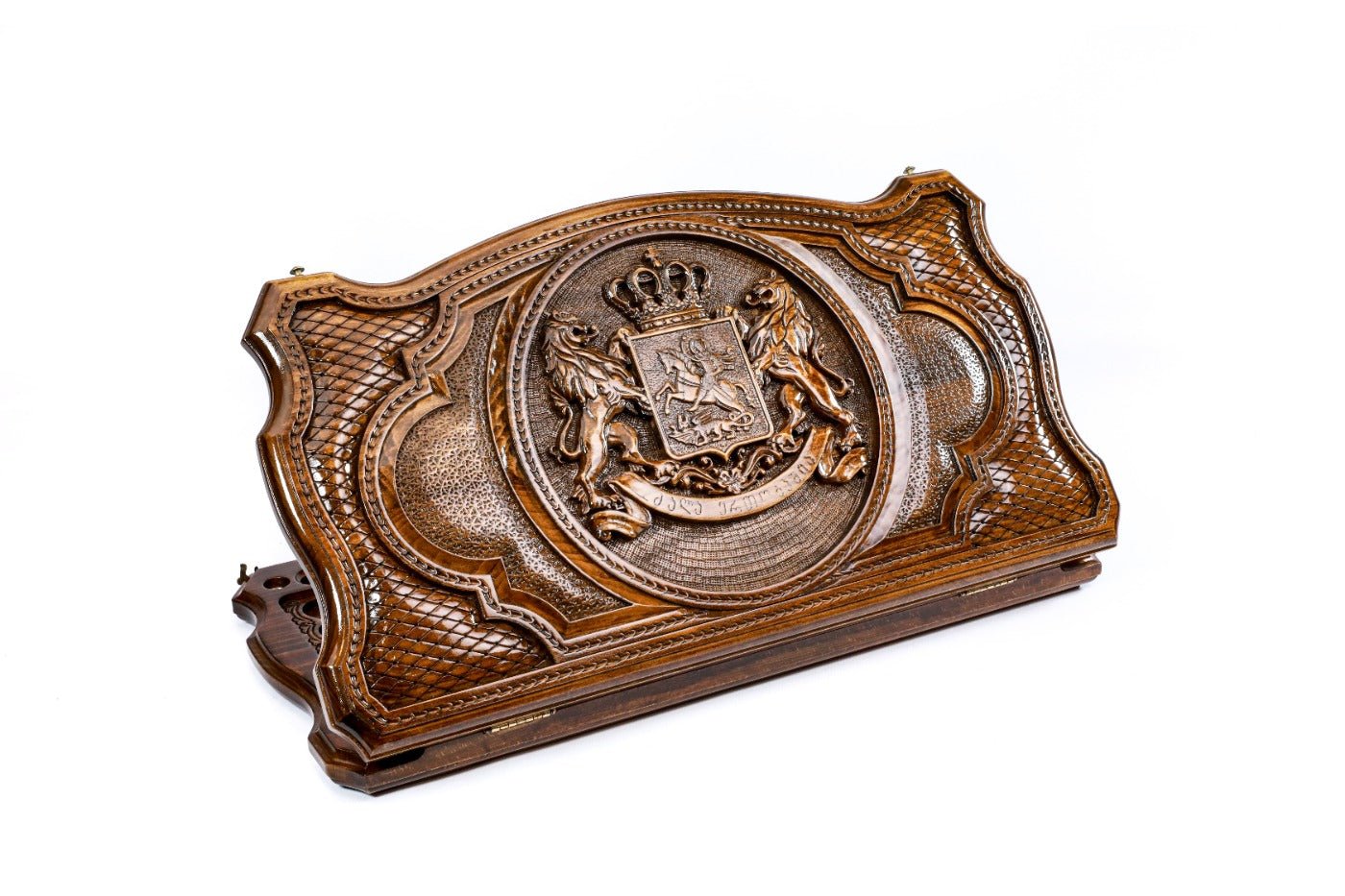 Backgammon Board - Coat of Arms of Georgia - Unumperfectus