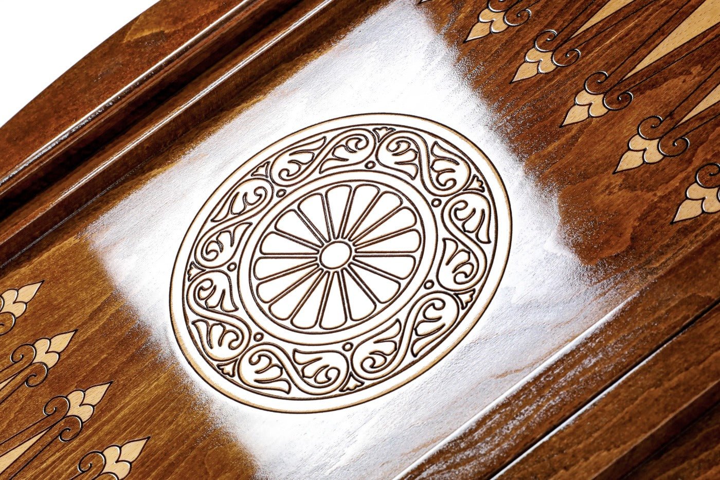 Backgammon Board - Coat of Arms of Georgia - Unumperfectus