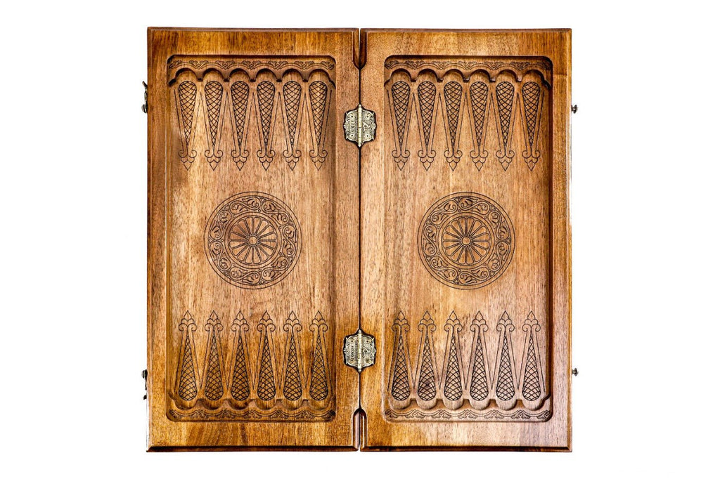 Backgammon Board - Ornamental Epoxy - Unumperfectus