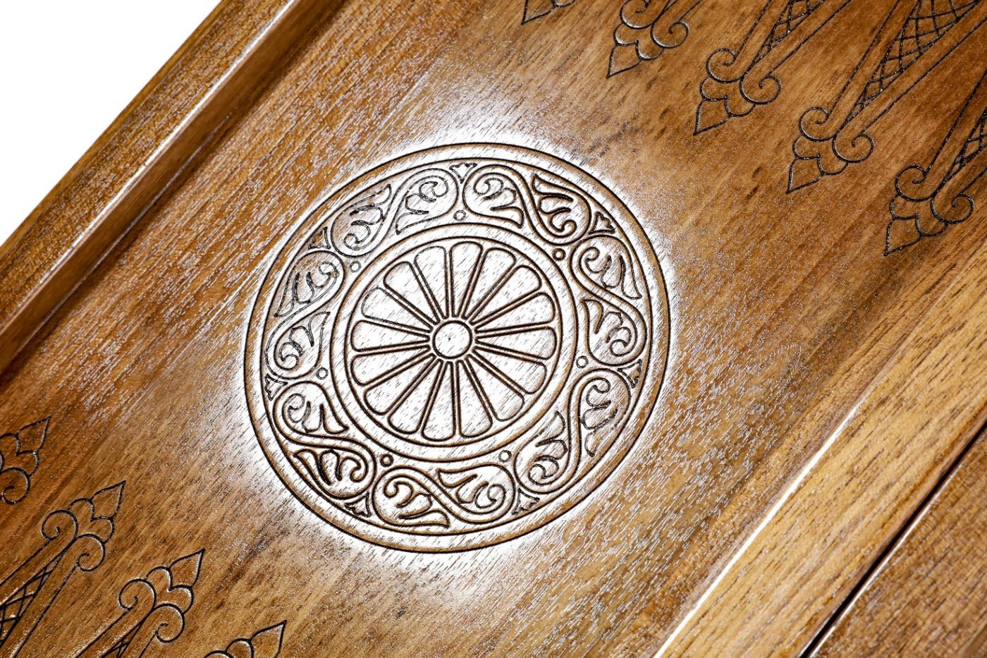Backgammon Board - Ornamental Epoxy - Unumperfectus