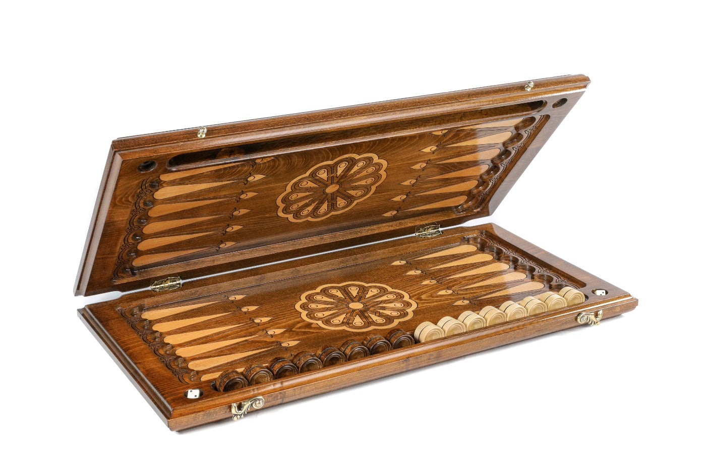 Ararat Wooden Backgammon Board Classic 23.6" | 60 cm