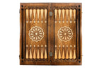 Ararat Classic backgammon board - angled view