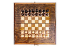Ornaments Classic Board chess set - top-down view of the board