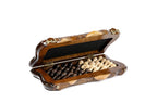 Mount Ararat Carved Surface chess set - chess pieces set up for play