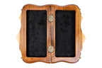 Mount Ararat Carved Surface chess set - top-down view of the board