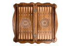 Deer backgammon board - angled view