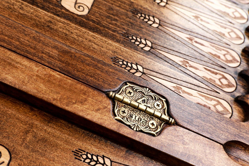 Backgammon Board - Armenian Alphabet - Unumperfectus