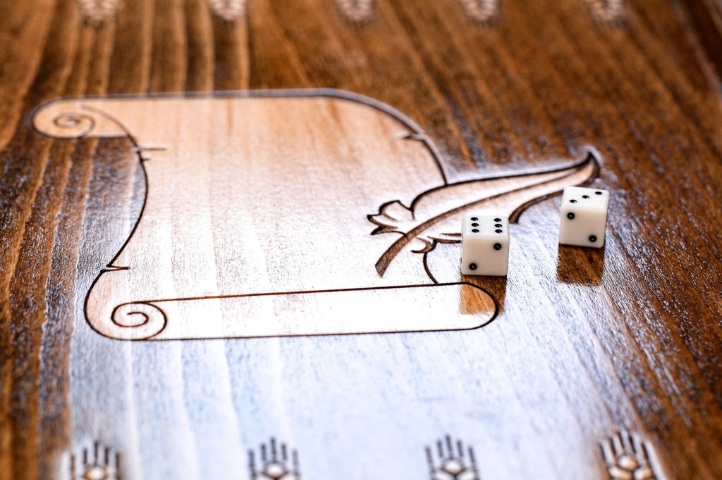 Backgammon Board - Armenian Alphabet - Unumperfectus