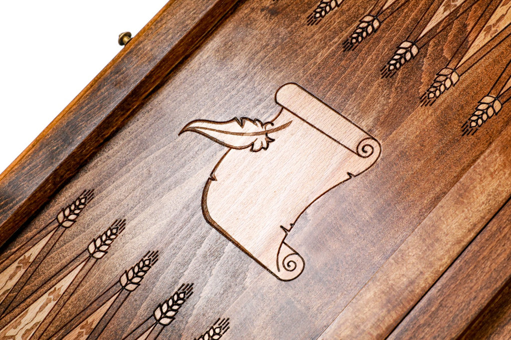 Backgammon Board - Armenian Alphabet - Unumperfectus