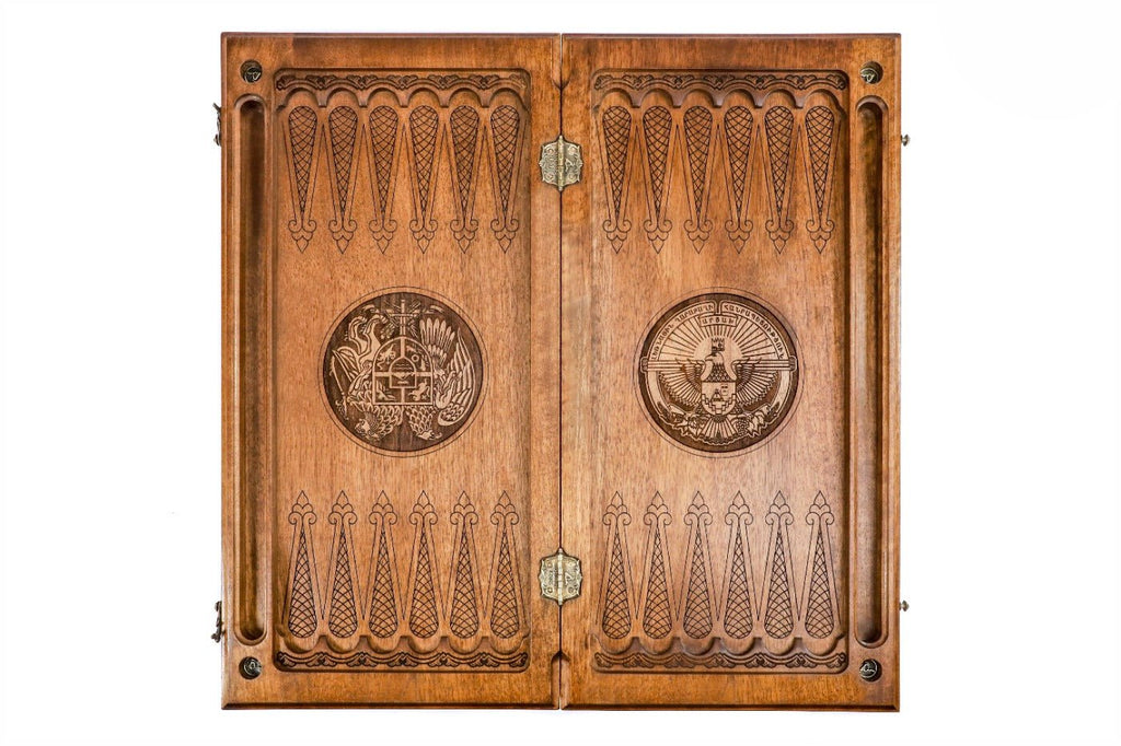 Backgammon Board - We Are Our Mountains - Unumperfectus