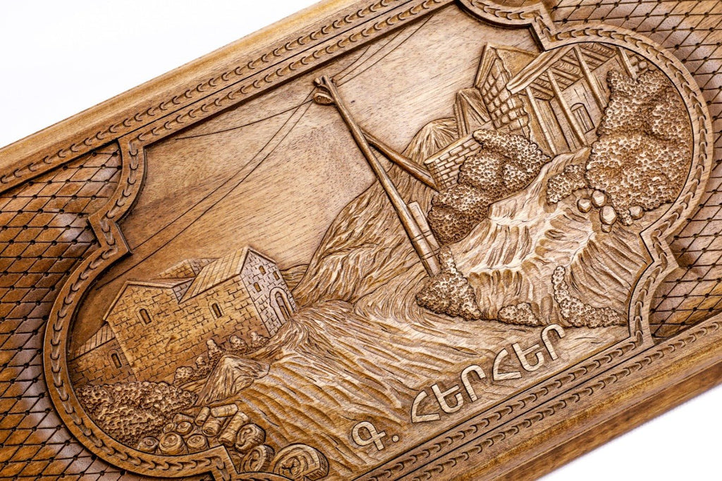 Backgammon Board - We Are Our Mountains - Unumperfectus