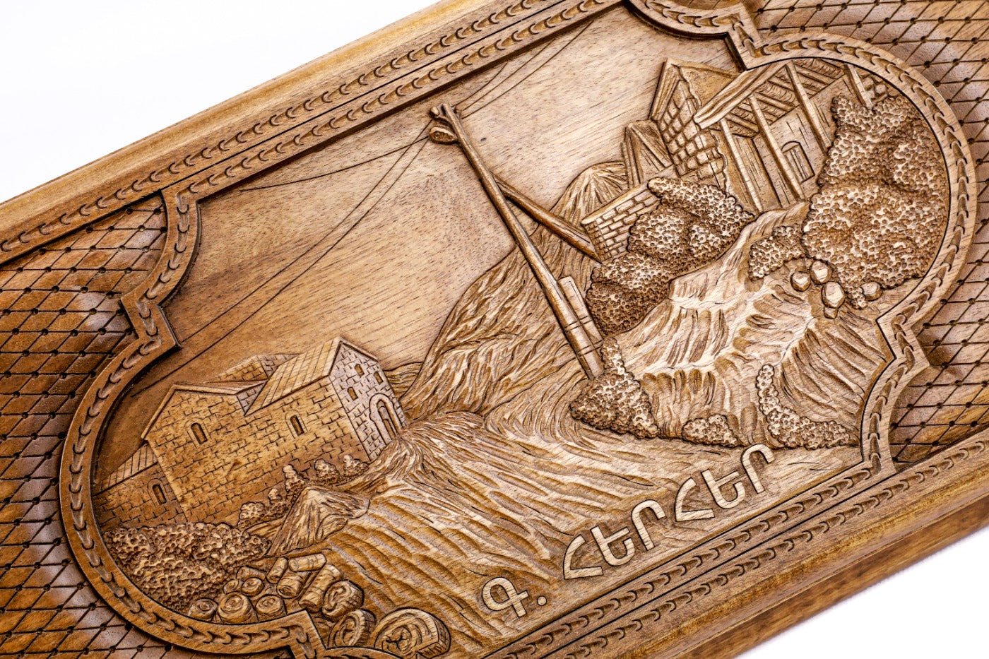 Backgammon Board - We Are Our Mountains - Unumperfectus