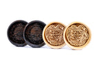 Armenia Argentina Coat of Arms backgammon board - close-up of the carved design