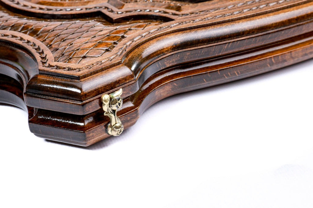 Backgammon Board - Armenia & Argentina Coat of Arms - Unumperfectus