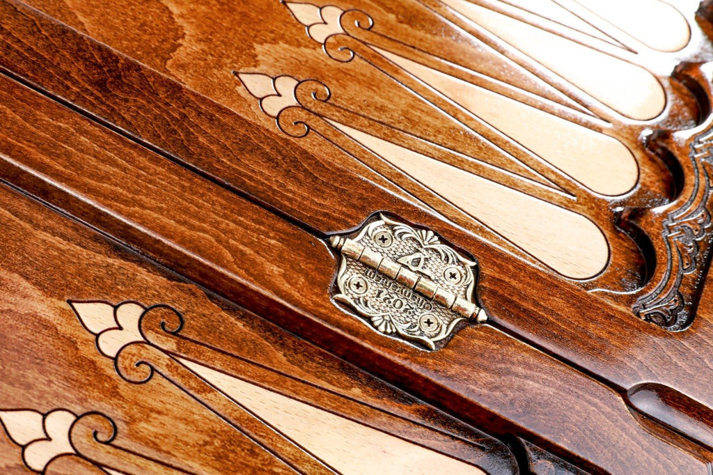 Backgammon Board - Armenia & Argentina Coat of Arms - Unumperfectus