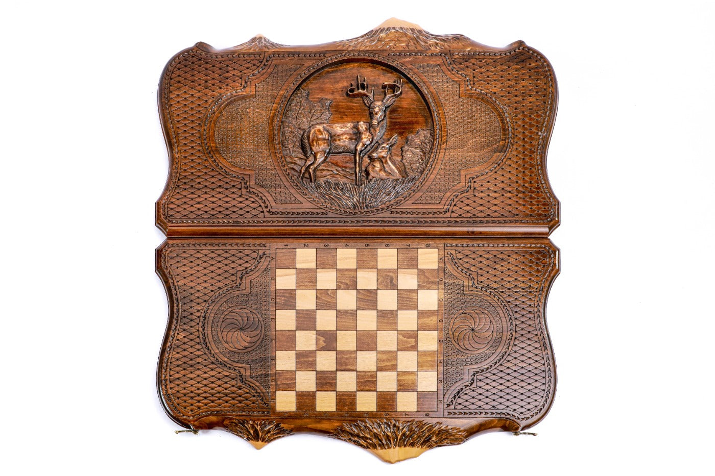 Backgammon Board - Deer - Unumperfectus