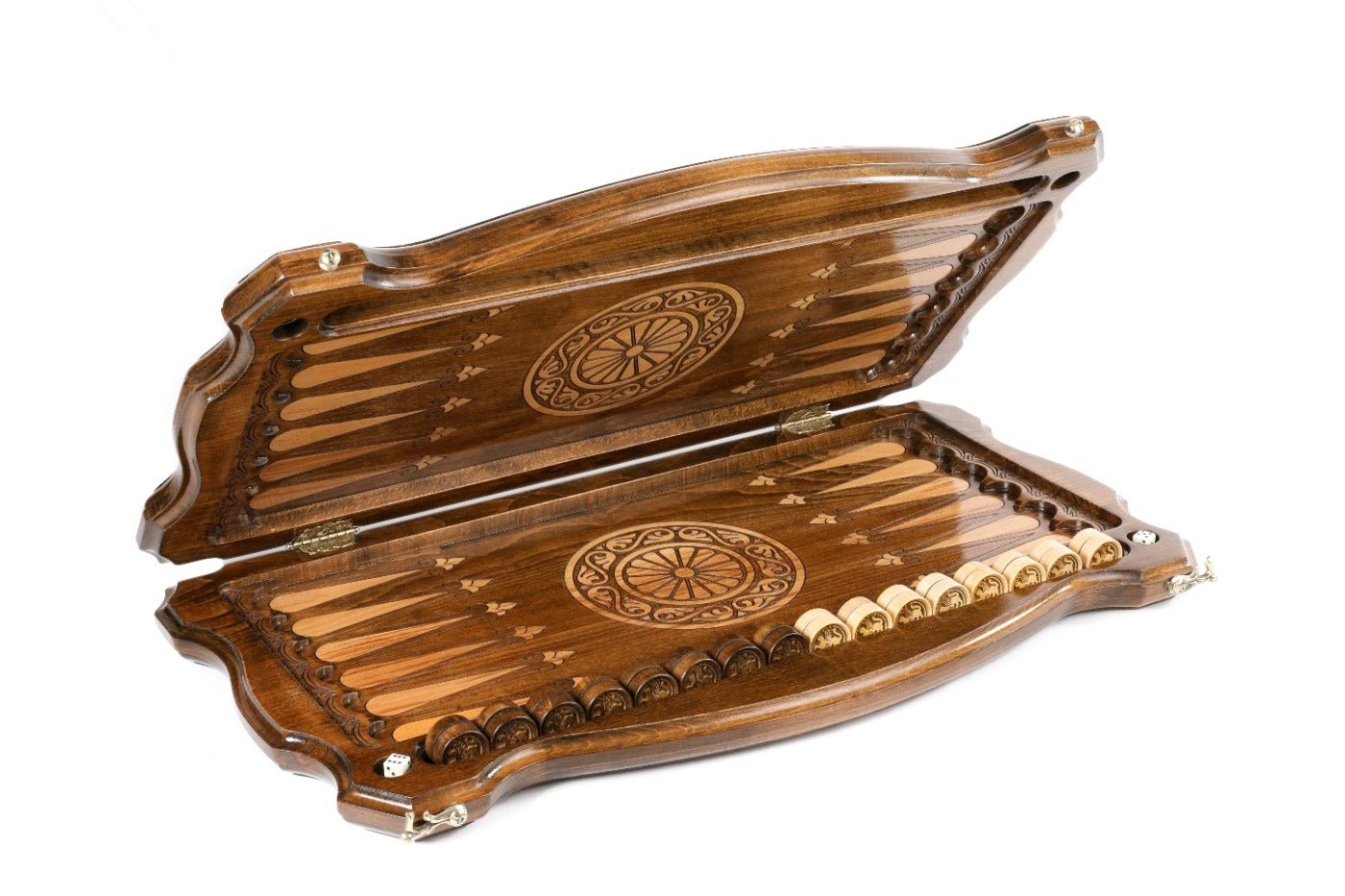 Backgammon Board - Coat of Arms of Tatarstan - Unumperfectus