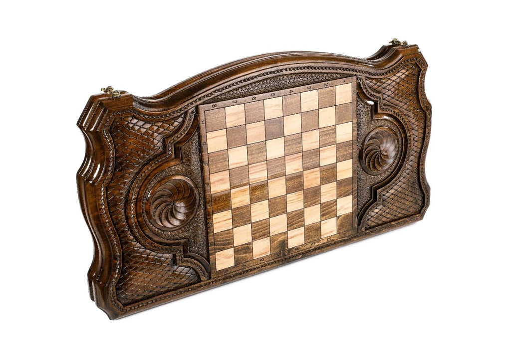 Backgammon Board - Coat of Arms of Tatarstan - Unumperfectus