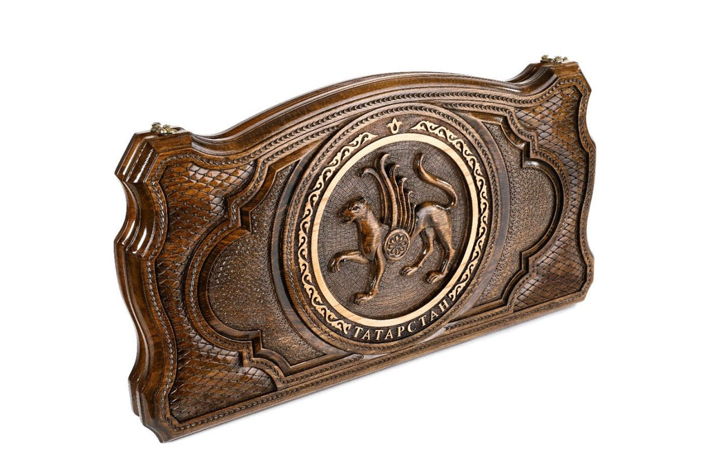 Backgammon Board - Coat of Arms of Tatarstan - Unumperfectus