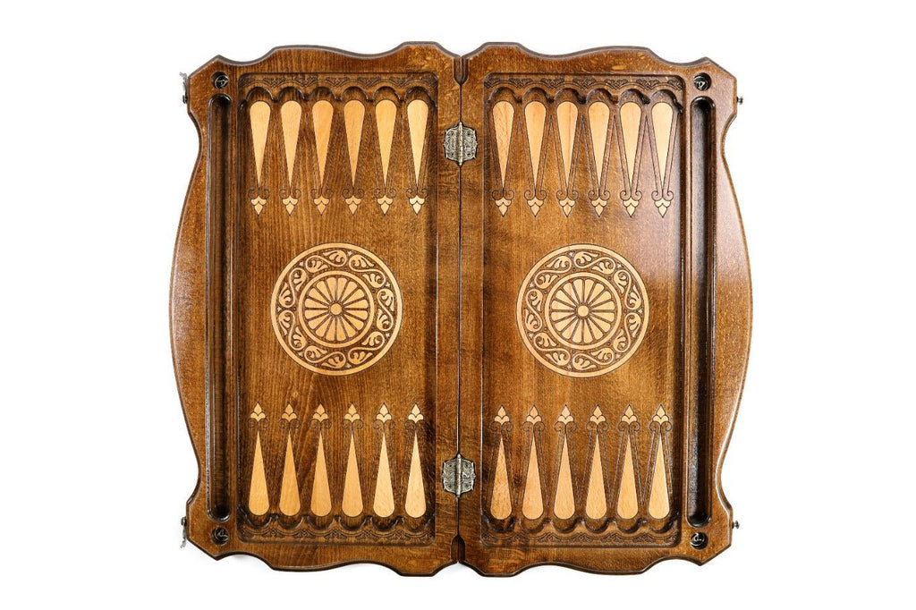 Backgammon Board - Coat of Arms of Ossetia - Unumperfectus