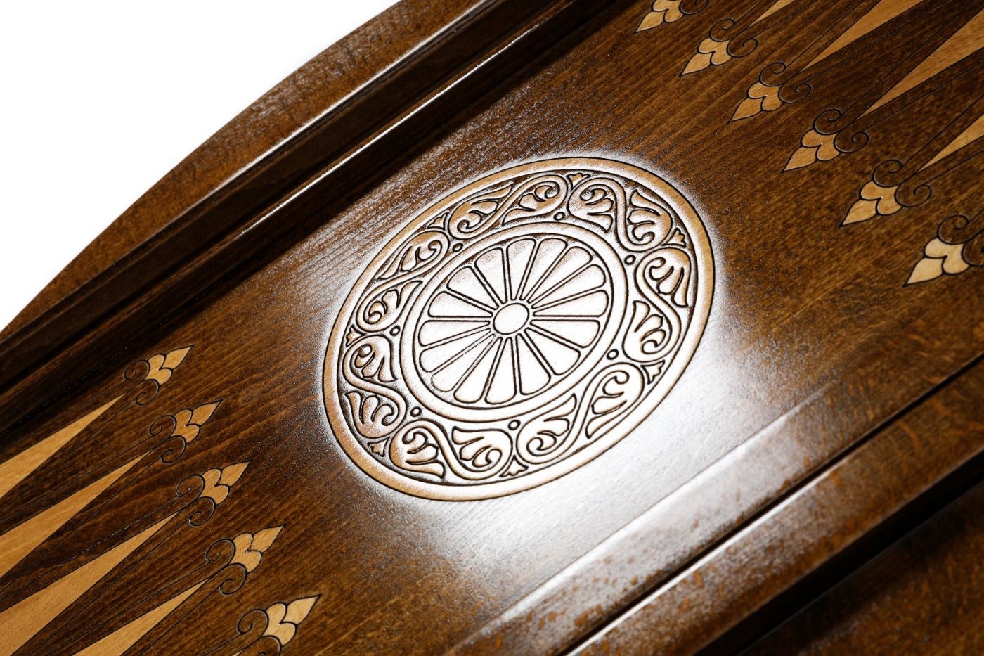 Backgammon Board - Coat of Arms of Ossetia - Unumperfectus