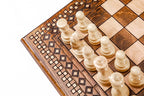 Classic Carpet Design / chess and backgammon set - close-up of the playing squares