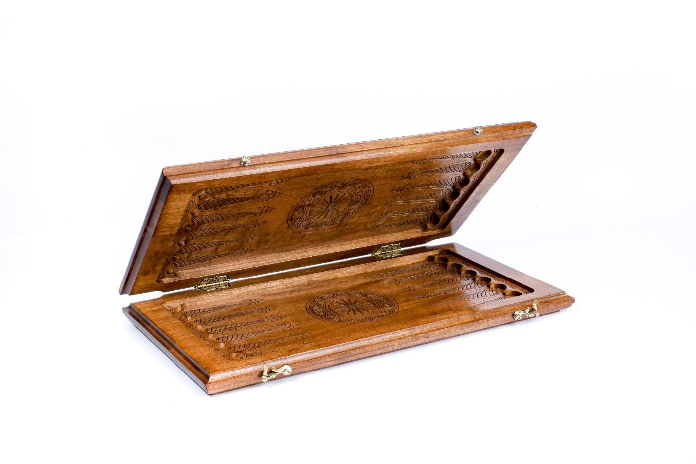 Backgammon Board - World Map With Epoxy - Unumperfectus