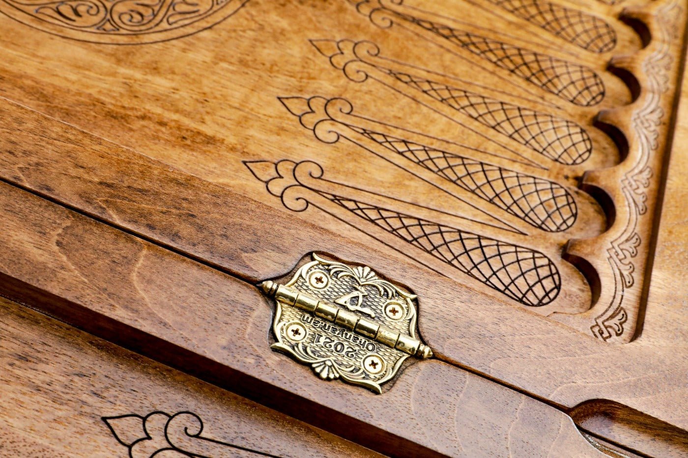 Backgammon Board - World Map With Epoxy - Unumperfectus
