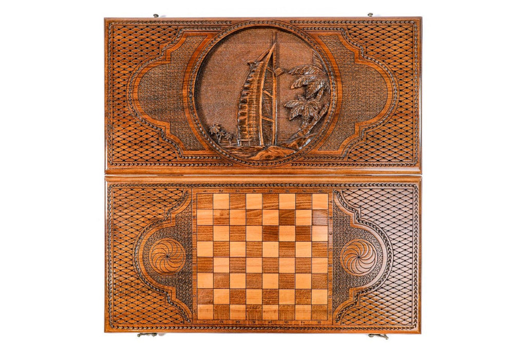 Backgammon Board - Burj Al Arab - Unumperfectus