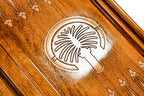 Burj Al Arab backgammon board - carrying case and accessories