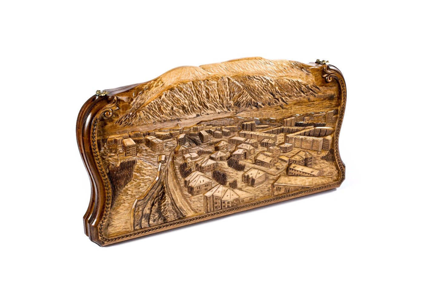 Backgammon Board - City & Motorcycle - Unumperfectus