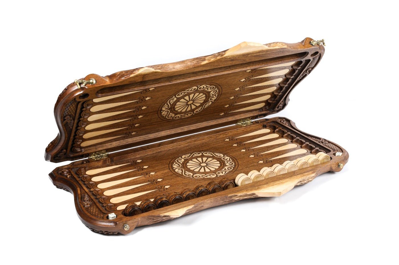 Backgammon Board - Dance of Sassoun Mount Ararat - Unumperfectus